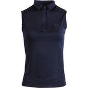 Montar Poloshirt Fiona Ärmellos Navy Montar Poloshirt Fiona Ärmellos Navy