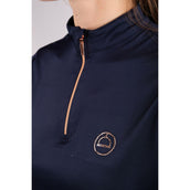 Montar Poloshirt Everly Rosegold Junior Navy Montar Poloshirt Everly Rosegold Junior Navy