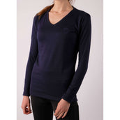 Montar Pullover June V-Neck Navy Montar Pullover June V-Neck Navy