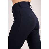Montar Reitleggings Rosegold Logo Junior Navy Montar Reitleggings Rosegold Logo Junior Navy