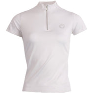 Montar Poloshirt Everly Crystal Logo Weiß Montar Poloshirt Everly Crystal Logo Weiß