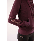 Montar Jacke Macie Rosegold Logo Pflaumenfarben Montar Jacke Macie Rosegold Logo Pflaumenfarben