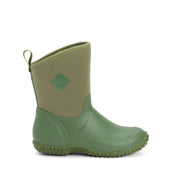Muck Boot Muckster II Mid Damen Grün/Rosen-Druck Muck Boot Muckster II Mid Damen Grün/Rosen-Druck