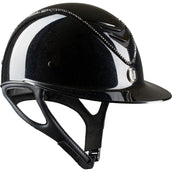 OneK Reithelm Avancé Lux Shimmer Black Swarovski Schwarz OneK Reithelm Avancé Lux Shimmer Black Swarovski Schwarz