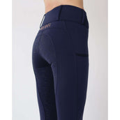 Rebel Pull On Reitleggings Bid-Chain Full Grip Navy Rebel Pull On Reitleggings Bid-Chain Full Grip Navy