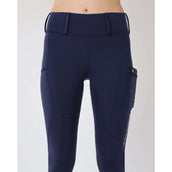 Rebel Pull On Reitleggings Bid-Chain Full Grip Navy Rebel Pull On Reitleggings Bid-Chain Full Grip Navy