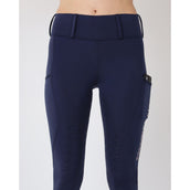 Rebel Pull On Reitleggings Bid-Chain Full Grip Navy Rebel Pull On Reitleggings Bid-Chain Full Grip Navy