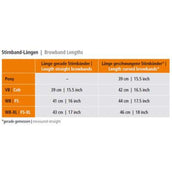 Schockemöhle Stirnriemen Diamond Select Schwarz/Grau Schockemöhle Stirnriemen Diamond Select Schwarz/Grau