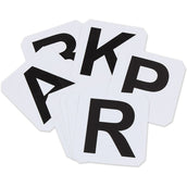 Shires Dressurbuchstaben Selbstklebend Weiß Shires Dressurbuchstaben Selbstklebend Weiß