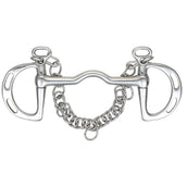 Shires Stangengebiss mit Zungenfreiheit Edelstahl Shires Stangengebiss mit Zungenfreiheit Edelstahl