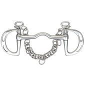 Shires Stangengebiss mit Zungenfreiheit Edelstahl Shires Stangengebiss mit Zungenfreiheit Edelstahl