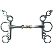 Stübben Pelham Doppelt gebrochen Edelstahl Stübben Pelham Doppelt gebrochen Edelstahl