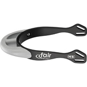 Sprenger Sporen Fairrider Halb Rund Schwarz/Silber Sprenger Sporen Fairrider Halb Rund Schwarz/Silber