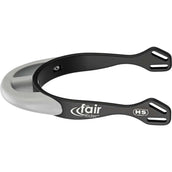 Sprenger Sporen Fairrider Halb Rund Schwarz/Silber Sprenger Sporen Fairrider Halb Rund Schwarz/Silber