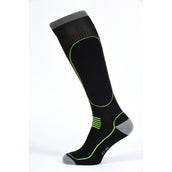 Tech Stirrups Socken Technical Schwarz/Grün Tech Stirrups Socken Technical Schwarz/Grün