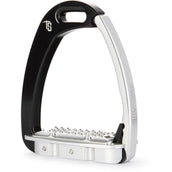 Tech Stirrups Steigbügel Venice Young EVO Classic Schwarz/Silber Tech Stirrups Steigbügel Venice Young EVO Classic Schwarz/Silber