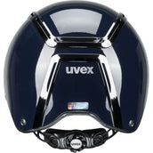 Uvex Reithelm Exxeed Shiny Chrome Navy Uvex Reithelm Exxeed Shiny Chrome Navy