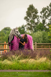 Velder Horsewear Premium Showdecke Satin Glow Dutch Raspberry Velder Horsewear Premium Showdecke Satin Glow Dutch Raspberry