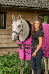 Velder Horsewear Premium Showdecke Satin Glow Dutch Raspberry Velder Horsewear Premium Showdecke Satin Glow Dutch Raspberry