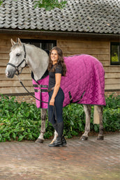 Velder Horsewear Premium Showdecke Satin Glow Dutch Raspberry Velder Horsewear Premium Showdecke Satin Glow Dutch Raspberry