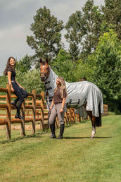 Velder Horsewear Premium Fliegendecke Pearl Grey Velder Horsewear Premium Fliegendecke Pearl Grey