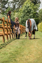 Velder Horsewear Premium Fliegendecke Pearl Grey Velder Horsewear Premium Fliegendecke Pearl Grey