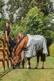 Velder Horsewear Premium Fliegendecke Pearl Grey Velder Horsewear Premium Fliegendecke Pearl Grey