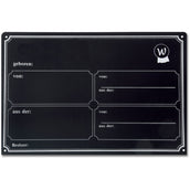 Waldhausen Boxenschild Neutral Schwarz Waldhausen Boxenschild Neutral Schwarz