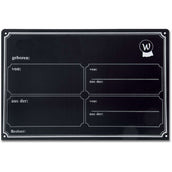 Waldhausen Boxenschild Neutral Schwarz Waldhausen Boxenschild Neutral Schwarz