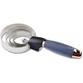 Waldhausen Striegel mit Gelgriff Schwarz/Rosegold Waldhausen Striegel mit Gelgriff Schwarz/Rosegold