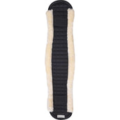 Waldhausen Longierunterlage mit Synthetik-Fell Schwarz Waldhausen Longierunterlage mit Synthetik-Fell Schwarz