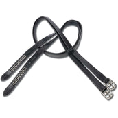 Star Steigbügelriemen mit Strasssteinen Schwarz Star Steigbügelriemen mit Strasssteinen Schwarz