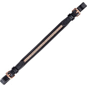 Waldhausen Anfassriemen mit Strass Schwarz/Rosé Waldhausen Anfassriemen mit Strass Schwarz/Rosé