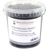 Waldhausen Einflechtgummis im Eimer Schwarz Waldhausen Einflechtgummis im Eimer Schwarz