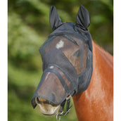Waldhausen Fliegenmaske Premium mit Ohren und Nase Schwarz Waldhausen Fliegenmaske Premium mit Ohren und Nase Schwarz