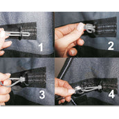 Waldhausen Soll-Bruch-Gummis Safe-Gum Silber Grau Waldhausen Soll-Bruch-Gummis Safe-Gum Silber Grau