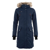 WHIS Lange Jacke Coach Heizelement Dark Navy WHIS Lange Jacke Coach Heizelement Dark Navy