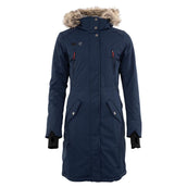 WHIS Lange Jacke Coach Heizelement Dark Navy WHIS Lange Jacke Coach Heizelement Dark Navy