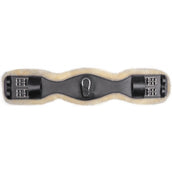Waldhausen Sattelgurt Leather ECO Wool Kurz Schwarz Waldhausen Sattelgurt Leather ECO Wool Kurz Schwarz