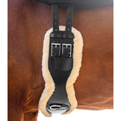 Waldhausen Sattelgurt Leather ECO Wool Schwarz Waldhausen Sattelgurt Leather ECO Wool Schwarz