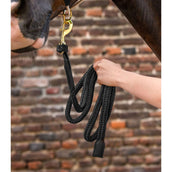 Waldhausen Führstrick Royal mit Karabinerhaken Schwarz Waldhausen Führstrick Royal mit Karabinerhaken Schwarz