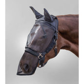 Waldhausen Fliegenmaske Premium Ohren und Nase Schwarz Waldhausen Fliegenmaske Premium Ohren und Nase Schwarz