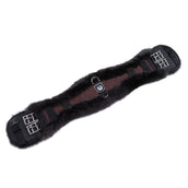 Werner Christ Dressurgurt Anatomic mit Fell Braun/Braun Werner Christ Dressurgurt Anatomic mit Fell Braun/Braun