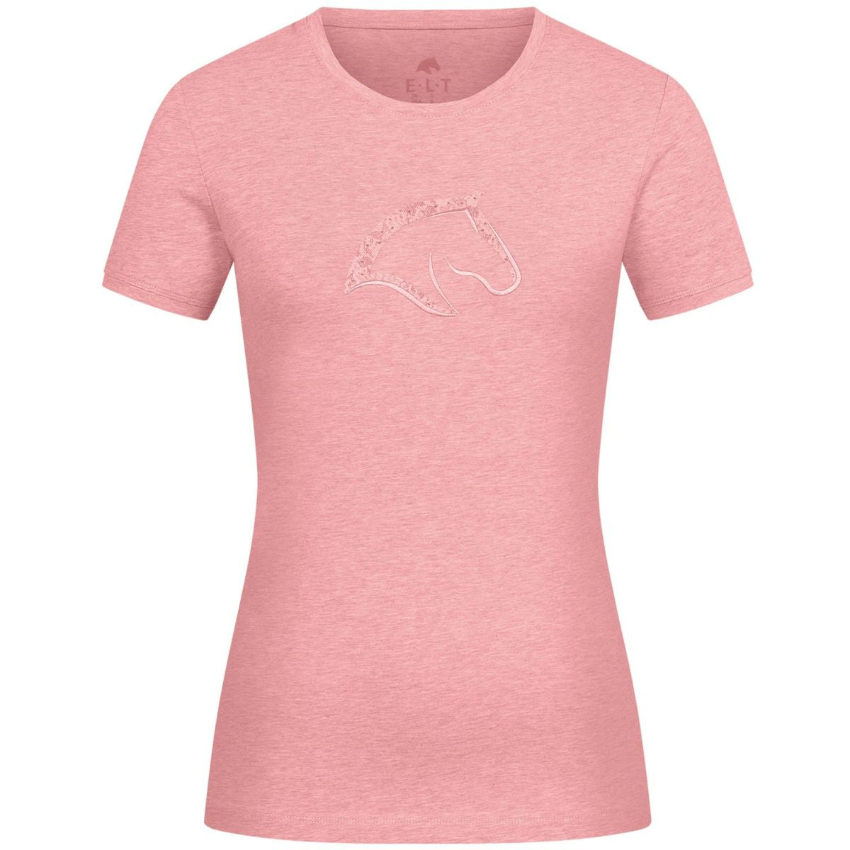 Waldhausen T-Shirt New Orleans Kurze Ärmel Flamingo Melange