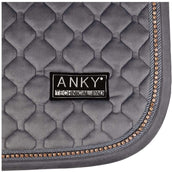 ANKY Schabracke Velvet Stones Springen Steel Grey ANKY Schabracke Velvet Stones Springen Steel Grey