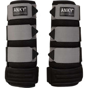 ANKY 3- in 1 Beinschoner 3D Mesh Black/Steel Grey ANKY 3- in 1 Beinschoner 3D Mesh Black/Steel Grey