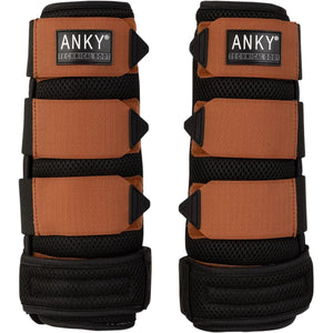 ANKY 3- in 1 Beinschoner 3D Mesh Black/Rust ANKY 3- in 1 Beinschoner 3D Mesh Black/Rust