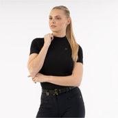 ANKY T-Shirt Mockneck Tee ATC261205 Schwarz ANKY T-Shirt Mockneck Tee ATC261205 Schwarz