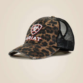 Ariat Cap Embellished Logo Cheetah Print Damen Schwarz Ariat Cap Embellished Logo Cheetah Print Damen Schwarz