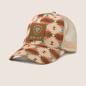 Ariat Cap South West Print Logo Patch Damen Rosa Ariat Cap South West Print Logo Patch Damen Rosa